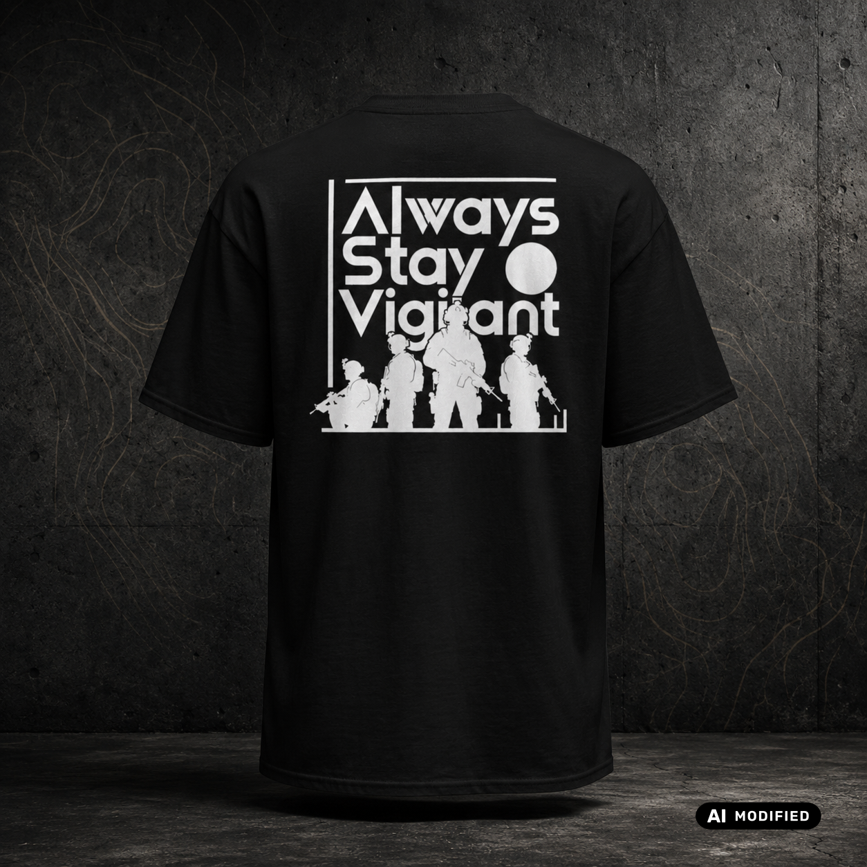 EU AI label - "Stay vigilant" Premium T-Shirt