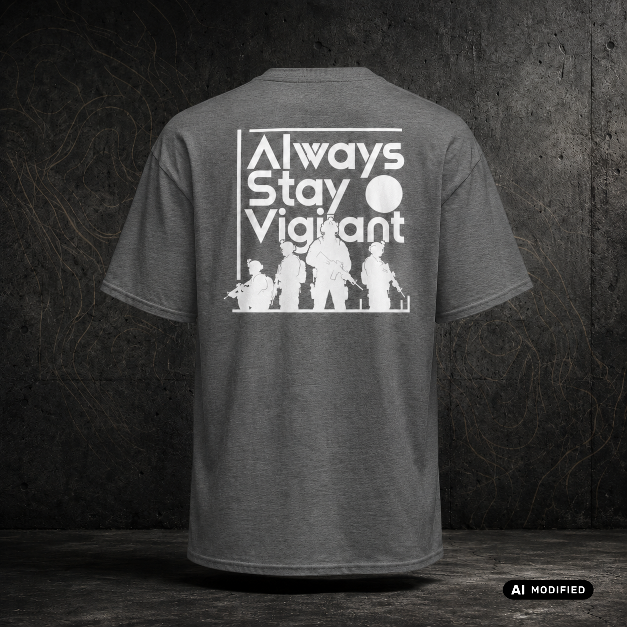 EU AI label - "Stay vigilant" Premium T-Shirt