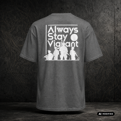 EU AI label - "Stay vigilant" Premium T-Shirt