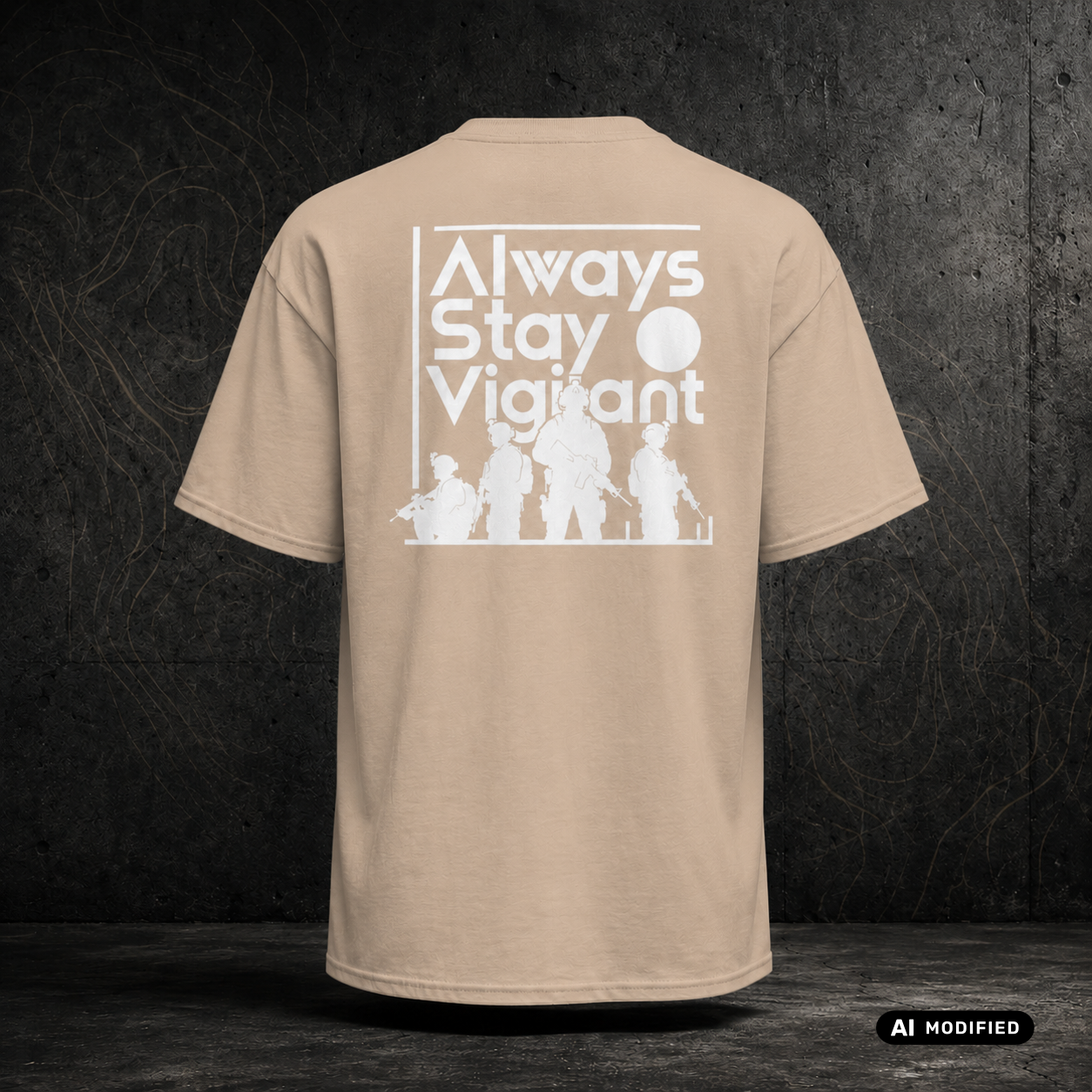 EU AI label - "Stay vigilant" Premium T-Shirt