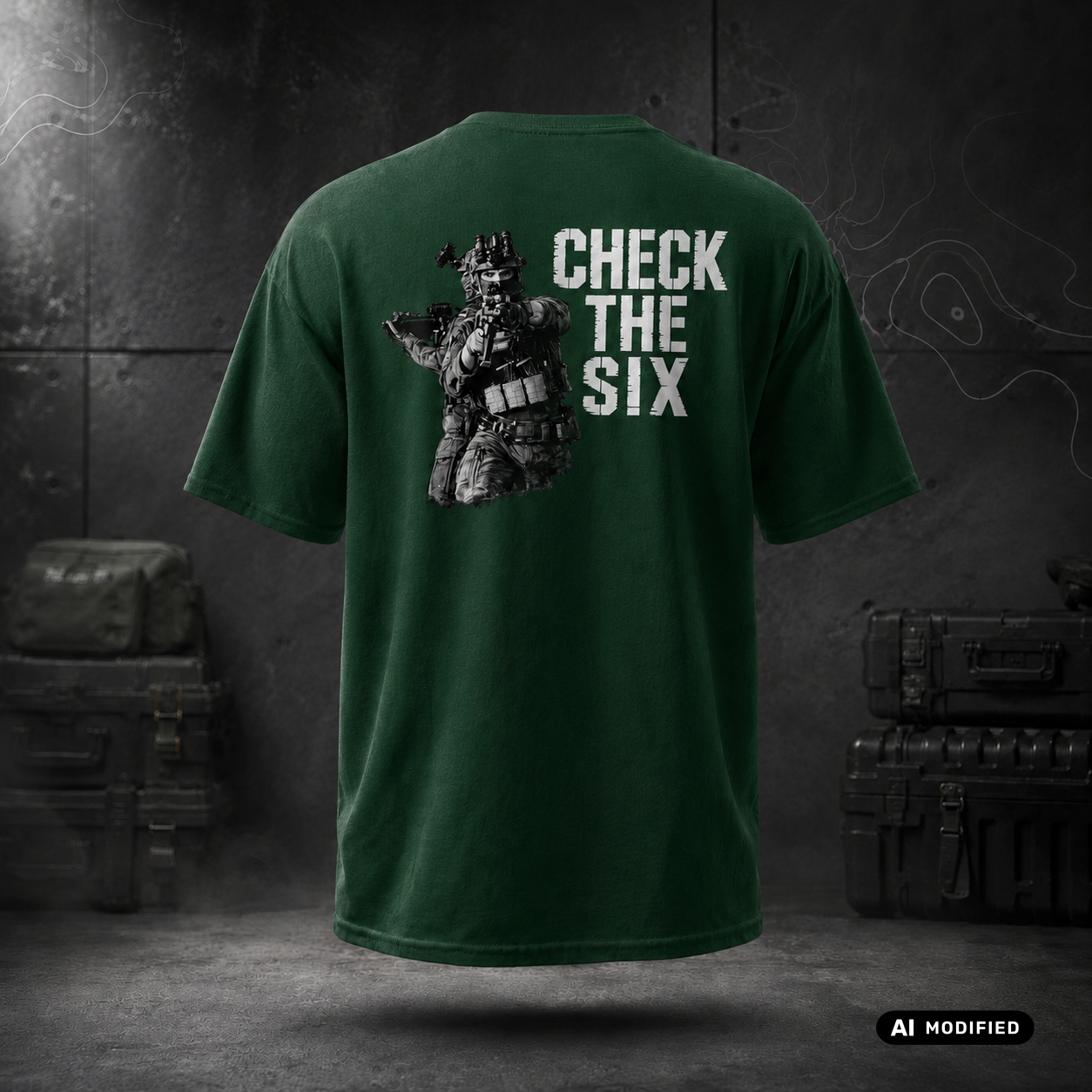 EU AI label - "Check the Six" Premium Shirt
