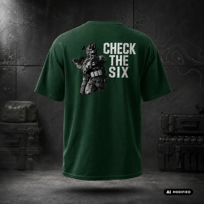 EU AI label - "Check the Six" Premium Shirt