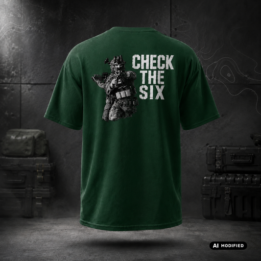 EU AI label - "Check the Six" Premium Shirt