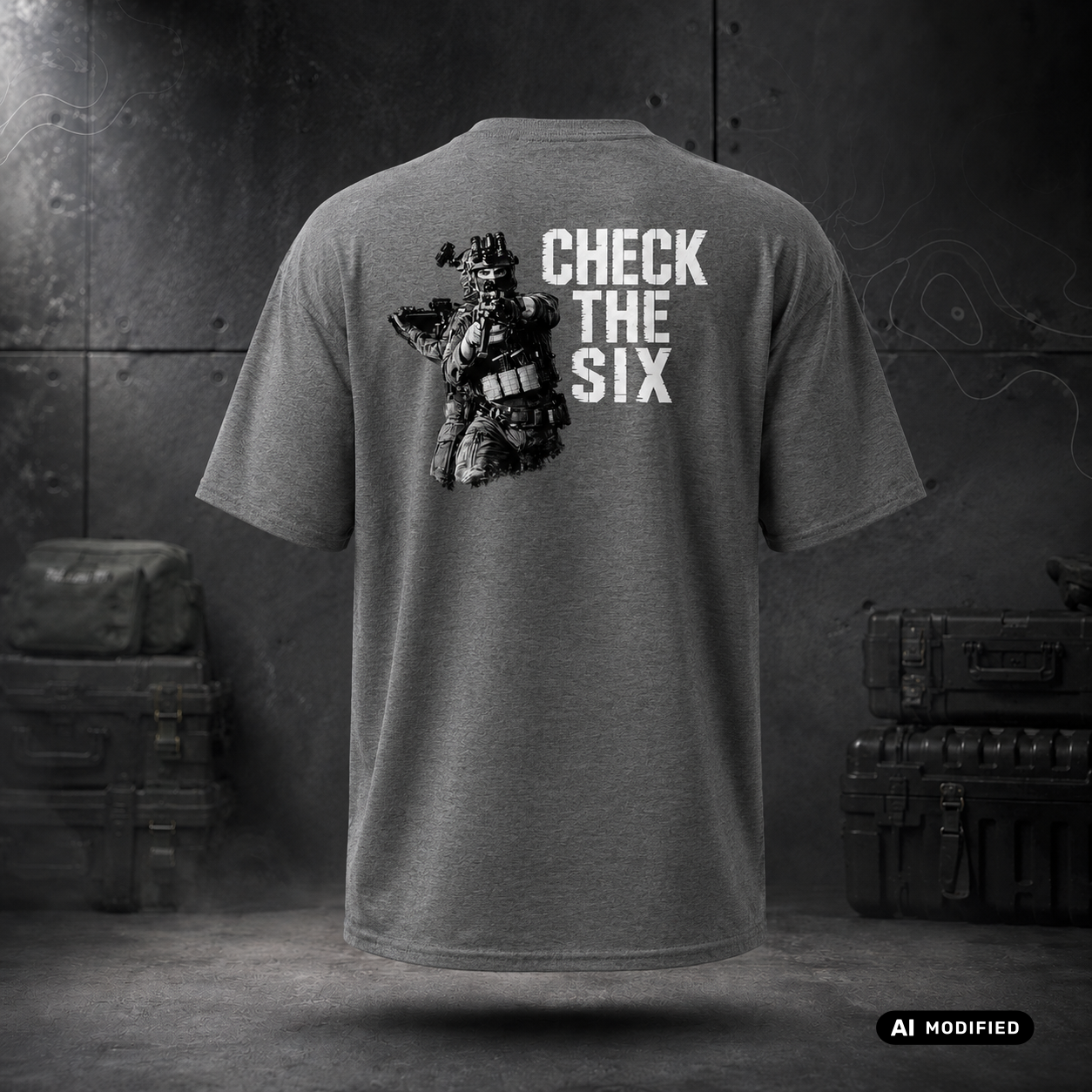 EU AI label - "Check the Six" Premium Shirt