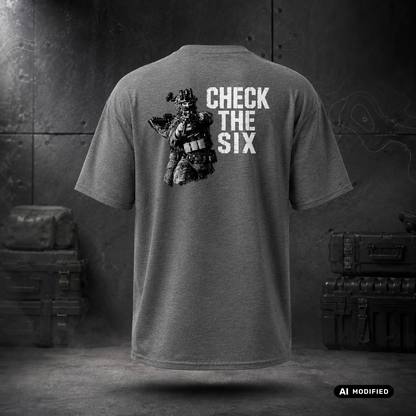 EU AI label - "Check the Six" Premium Shirt