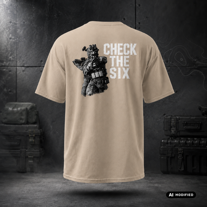EU AI label - "Check the Six" Premium Shirt