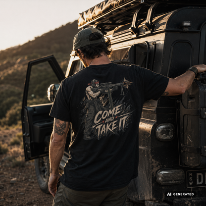 EU AI label - "Come and take it" Premium T-Shirt