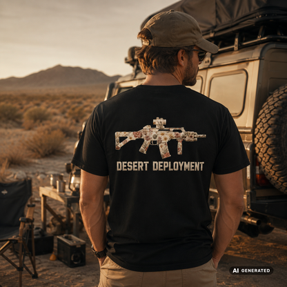 EU AI label - G36c Desert Deployment