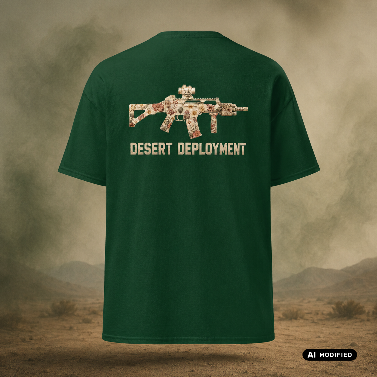 EU AI label - G36c Desert Deployment