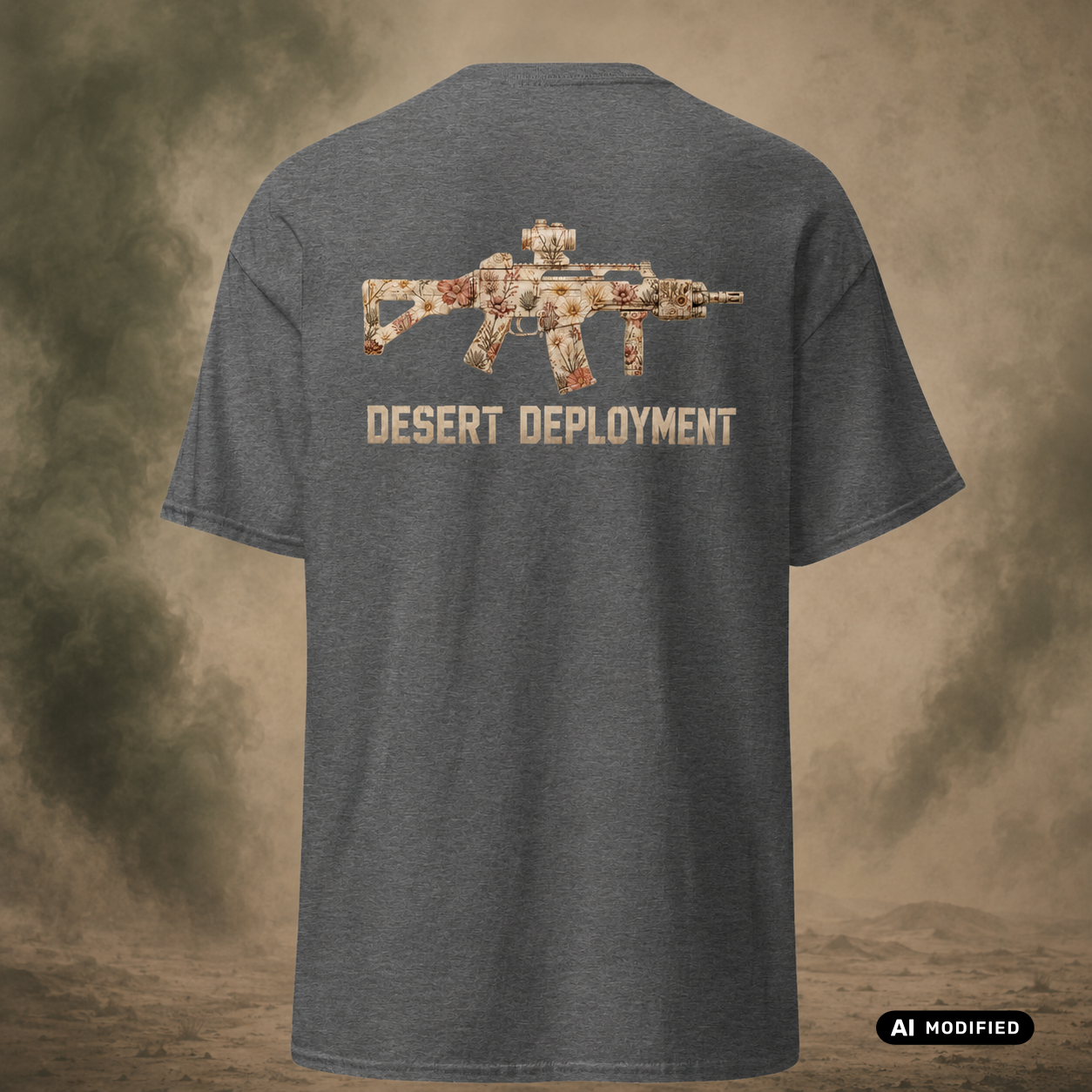 EU AI label - G36c Desert Deployment
