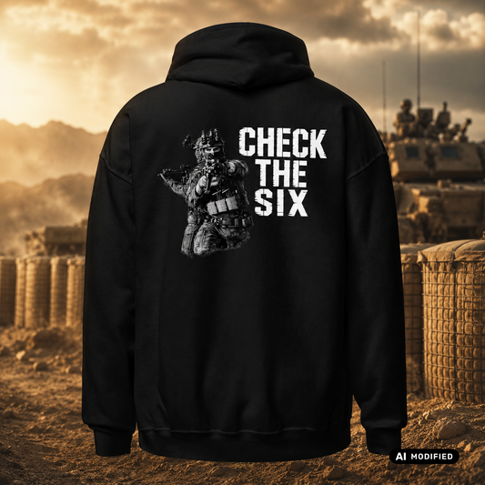 EU AI label - "Check the Six" Premium Hoodie